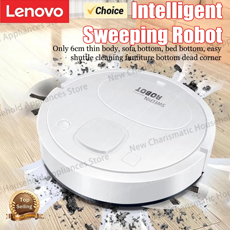 Kitchen Appliances Small - Новый интеллектуальный робот-пылесос Lenovo: автоматическая уборочная