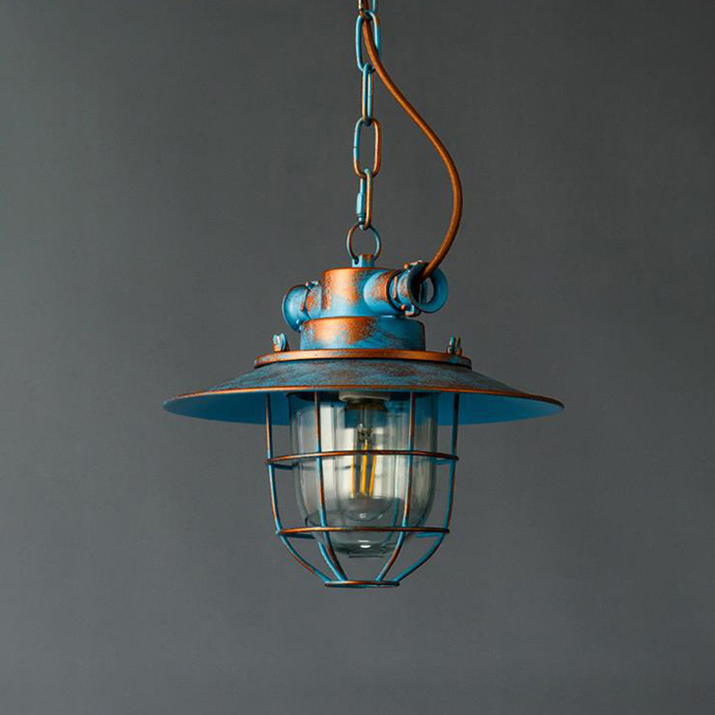 Kitchen Appliances Vintage - Винтажная стеклянная люстра в стиле лофт,